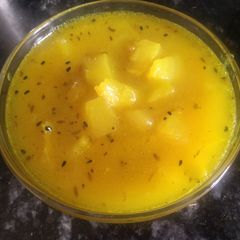 A picture of Raw mango chutney.