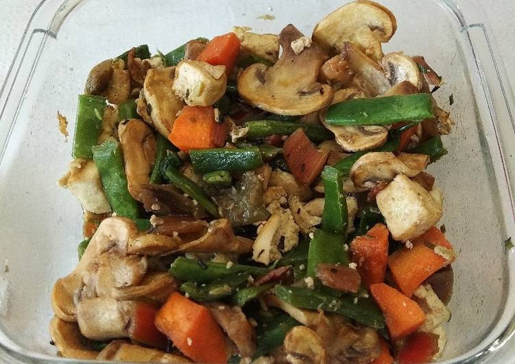 Tofu fresco con verduras Receta de Janire - Cookpad