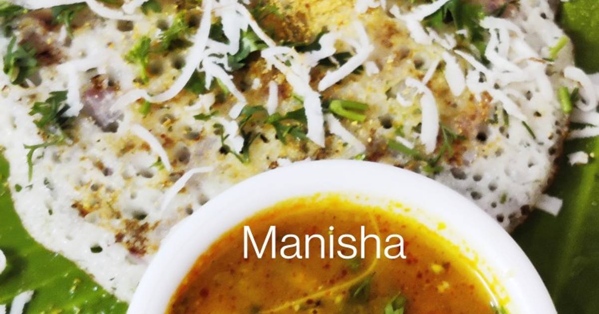 Onion Uttapam Recipe by Manisha Malvi Angaitkar Cookpad