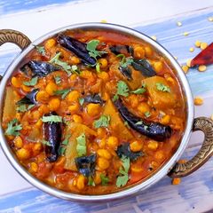 A picture of Achari Lauki Chana Dal.