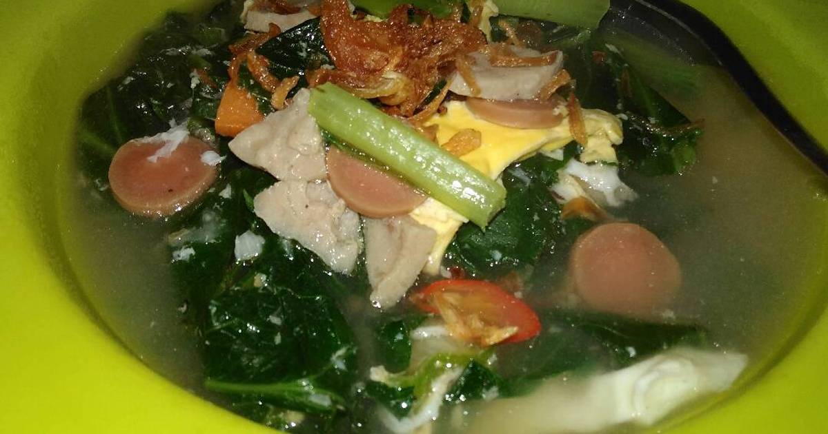 Resep Sawi Hijau Caisim Ala Kuah Indomie Rasa Kaldu Ayam Oleh Anindya