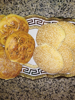 عکسی از دستور کلوچه کنجدی