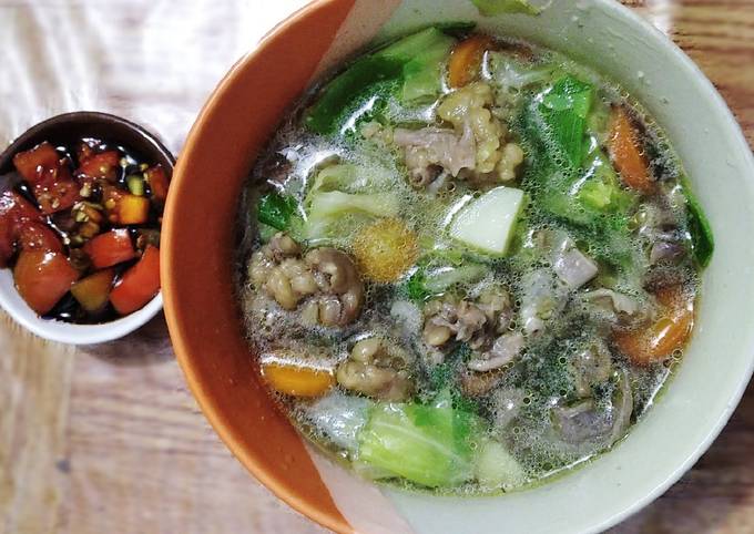 Soup Tetelan Sapi