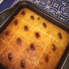 A picture of Basbousa!!.