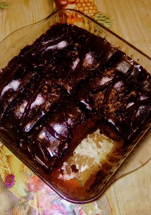 صورة لوصفة كيكة الماء بدون بيض 🍰🍰🍰