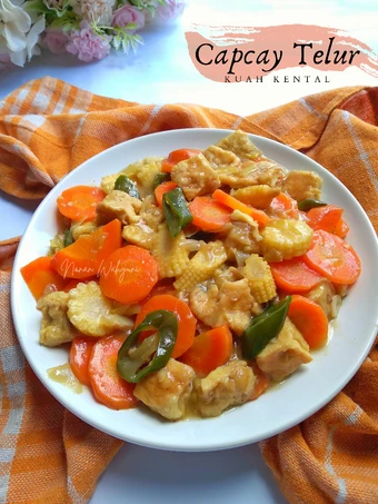 Recipe Capcay Telur Kuah Kental the Awesome  You can take Joss in your mouth