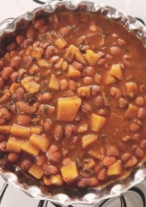 عکسی از دستور خوراک لوبیا 🥘🍲