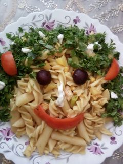 عکسی از دستور سالاد ماکارونی ثریاپز
