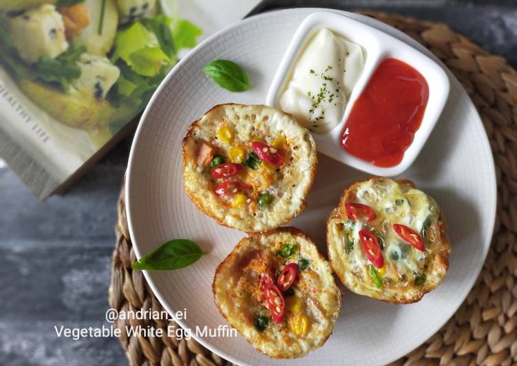 Vegetable White Egg Muffin