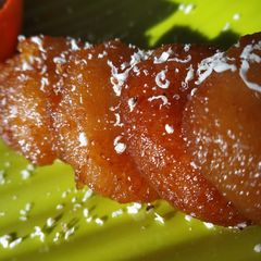 A picture of Kesri paneeri dip.