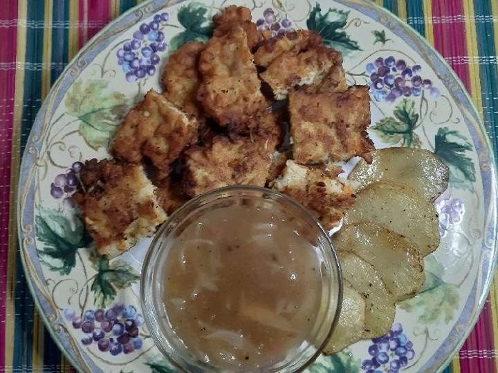 Langkah Gampang Membuat Resep Ayam goreng nanking saos tiram yang Menggugah Selera Anti Ribet, Uenak Banget