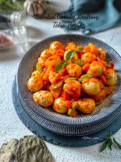 Foto resep Sambal Goreng Kentang Telur Puyuh