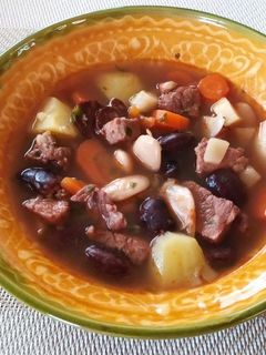 Babgulyás #gluténmentes recept fotója