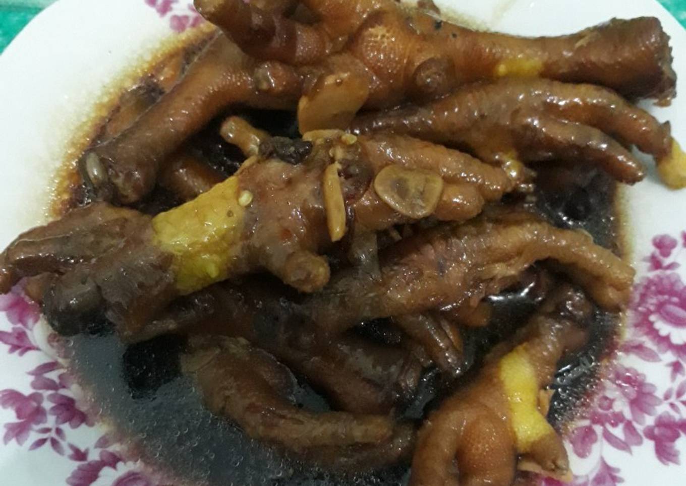 Cakar ayam kecap pedes....🌶🌶🐤🐔