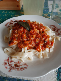 Una foto de Pasta fresca sin máquina🍝