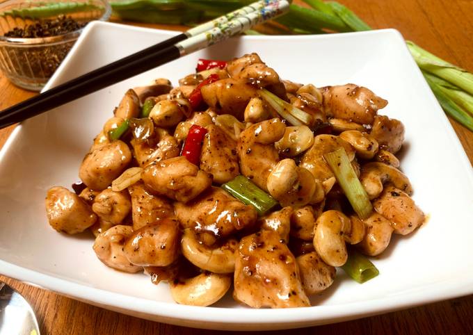 Standar Bagaimana cara buat Ayam Kung Pao - autentik Szechuan dijamin sempurna