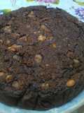 Torta di pane al cioccolato e pere