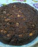 Torta di pane al cioccolato e pere