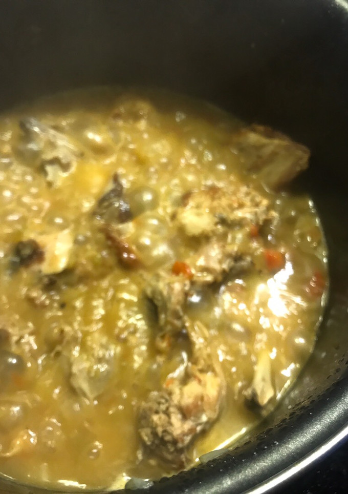 Una foto de Conejo en salsa