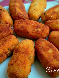 Una foto de 148.🍲Croquetas de cocido completo en panificadora