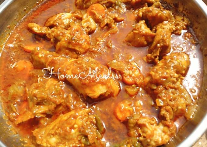 Chicken Curry Recipe By Homemealss Catering Services Cookpad