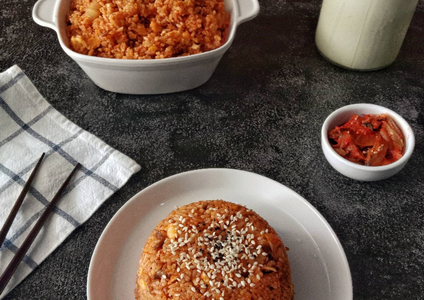 Nasi goreng kimchi