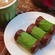 Pandan Coklat Roll Cake Bandung #keto #debm
