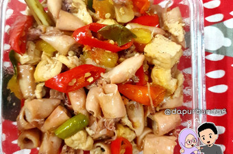 Cara Buat Tumis Cumi Asin Tahu ~ Nagih banget! Menu Enak Dan Mudah Dibuat