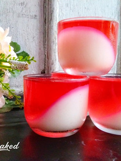 Foto resep Puding merah putih