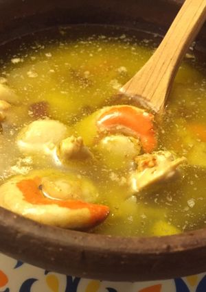 Una foto de Ostiones al pil pil