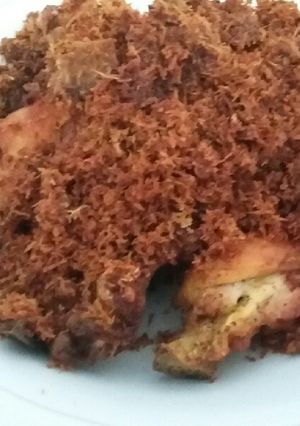 Foto resep Ayam goreng serundeng