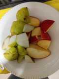 Manzana y pera