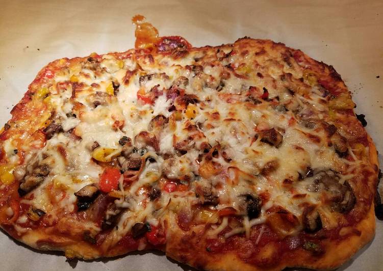 Step-by-Step Guide to Make Homemade Vegan pizza