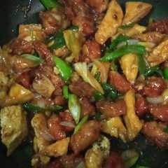 รูปของ Chicken tahu blackpepper sederhana