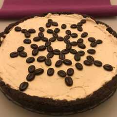 Foto di Cheesecake cioccolato e caffè