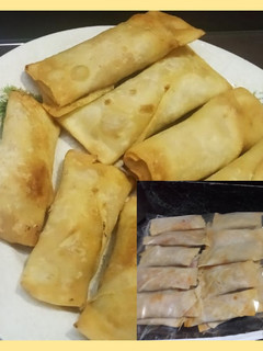 A picture of Chinese Spring Roll with homemade sheets recipe.