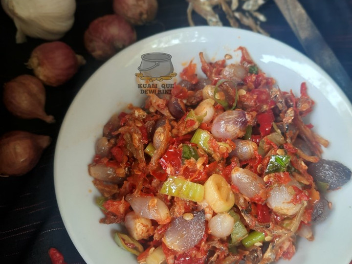 Ini dia! Bagaimana cara memasak Sambal Bawang Merah ikan teri hidangan Idul Adha yang istimewa