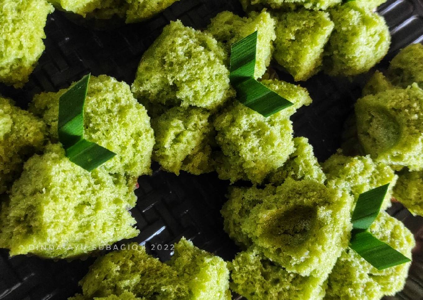 Kue Kukus Pandan
