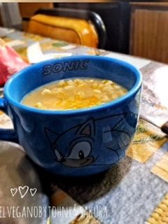 Una foto de VEGANO Y TRADICIONAL MAZAMORRA, DESAYUNO/POSTRE/MERIENDA