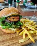 Burger 🍔 phô mai bò