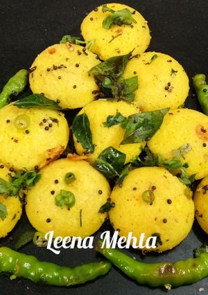 A picture of Rukhi Dhokla.