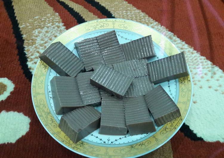 Agar susu coklat