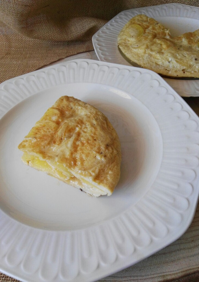 Una foto de Tortilla de patatas ligera