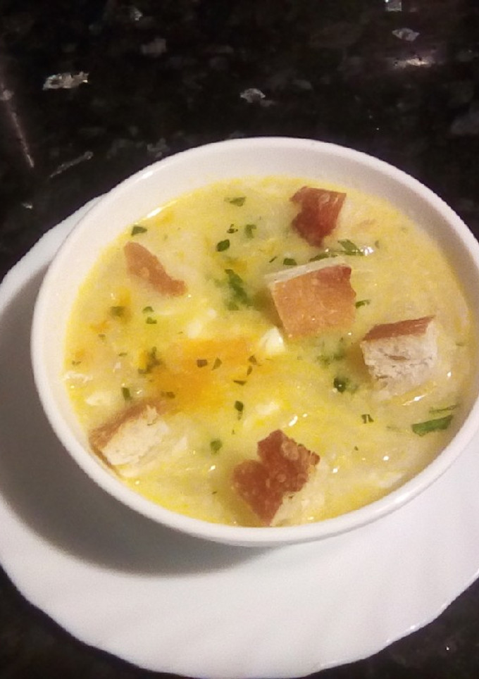 Una foto de Sopa de cebolla a mi manera