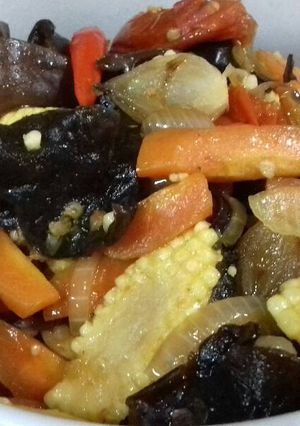Foto resep Tumis putren jamur kuping