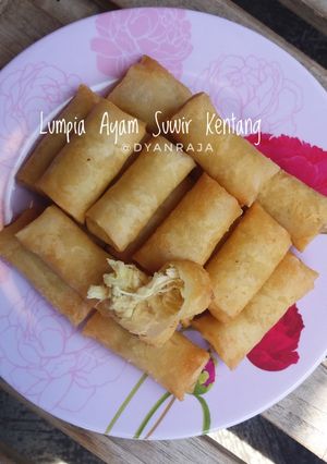 Foto resep Lumpia Ayam Suwir Kentang