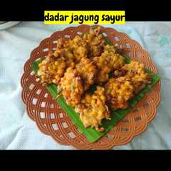 รูปของ Dadar jagung sayur