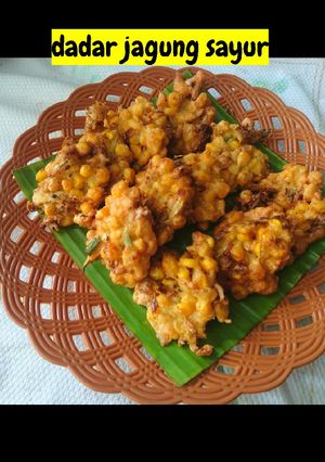 Foto resep Dadar jagung sayur