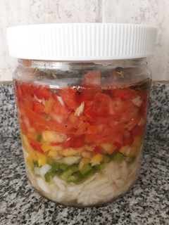 Una foto de Salsa criolla