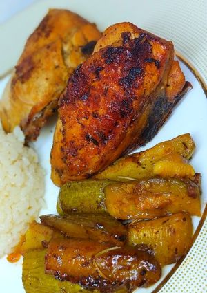 صورة لوصفة فراخ مشويه بزبدة وبهارات طعم حكايه 😋